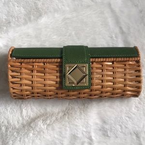 Michael Kors wickered clutch